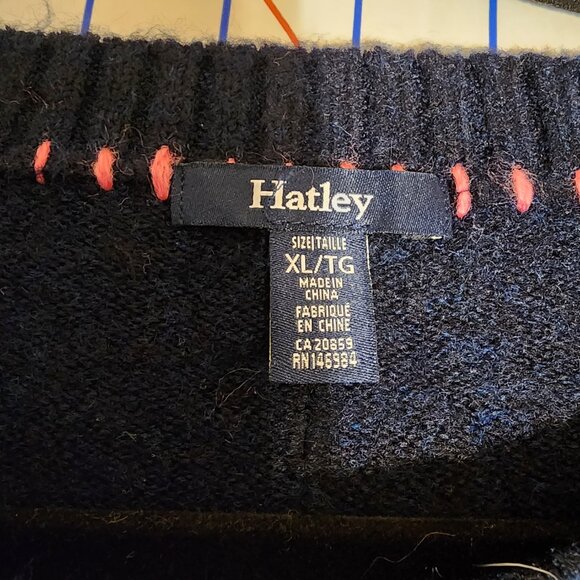 Hatley Navy and Pink Crew Neck Sweater - Picture 8 of 12